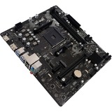 Biostar A520MT socket AM4 moederbord Zwart, Gb-LAN, Sound, µATX