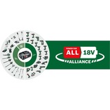 Bosch BOSCH EasyDrill 18V-40 (2x2.0Ah)  KOFFER schroeftol Groen/zwart