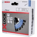 Bosch X-LOCK Heavy for Metal schijfborstel getordeerd 115mm staal 
