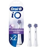 Braun Oral-B opzetborstels iO Radiant White Wit, 2 stuks
