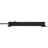 Brennenstuhl Premium-Line stekkerdoos met USB 4-voudig Zwart