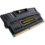 Corsair 8 GB DDR3-1600 Kit werkgeheugen Zwart, CMZ8GX3M2A1600C9, Vengeance Black, XMP, Lite retail