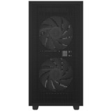 DeepCool CH360 mini tower behuizing Zwart | 1x USB-A | 1x USB-C | RGB | Tempered Glass