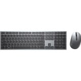 Dell KM7321W desktopset Grijs, BE lay-out (AZERTY), Scissor switches, 100%, 1000 - 4000 dpi