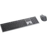 Dell KM7321W desktopset Grijs, BE lay-out (AZERTY), Scissor switches, 100%, 1000 - 4000 dpi