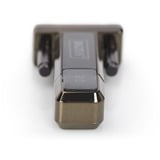 Digitus 9-pin serieel (male) naar USB-A 2.0 adapter Zwart, 0,8 meter