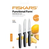 Fiskars Functional Form Set kleine messen 3-delig Zwart/roestvrij staal, Japans roestvrij staal | handvat met SoftGrip