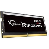 G.Skill 32 GB DDR5-5600 (2x 16 GB) Kit laptopgeheugen Zwart, F5-5600S4040A16GX2-RS, Ripjaws, XMP