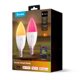 Govee Slimme dimbare E14 ledlampen - 2-pack 2.4GHz Wi-Fi + Bluetooth