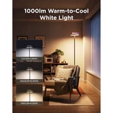 Govee Uplighter Floor Lamp Zwart, 2,4GHz wifi, Bluetooth