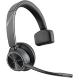 HP Poly Voyager 4310-M TC on-ear headset Zwart, Incl. BT700 USB-C-adapter + oplaadstandaard