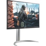 LG 27UP650P-W 27" 4K UHD monitor Zilver, 1x HDMI, 2x DisplayPort
