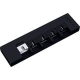 Lian Li Rotational Shift 1200G + Hub modulaire 1200 watt voeding  Zwart, 1x 12V-2x6, 4x PCIe, 4x USB-header hub