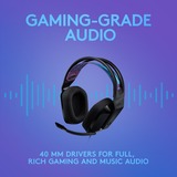 Logitech G335 Wired  over-ear gaming headset Zwart, Pc, PlayStation 4, PlayStation 5, Xbox One, Xbox Series X|S, Nintendo Switch