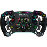 MOZA GS V2P GT stuurwiel + R12 V2 stuurbasis + SR-P Pedal Set (Throttle + Brake) Bundel Zwart, Basis, stuur en pedalen