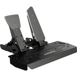 MOZA GS V2P GT stuurwiel + R12 V2 stuurbasis + SR-P Pedal Set (Throttle + Brake) Bundel Zwart, Basis, stuur en pedalen