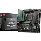 MSI MAG B660M BAZOOKA DDR4, socket 1700 moederbord RAID, 2.5 Gb-LAN, Sound, µATX