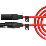Rode Microphones XLR-3 kabel Rood, 3 meter