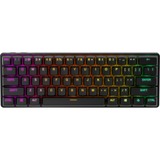 SteelSeries Apex Pro Mini Wireless, gaming toetsenbord Zwart, FR lay-out, SteelSeries OmniPoint 2.0, 60%, RGB leds, Double Shot PBT Keycaps