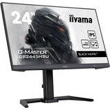 iiyama G-Master Black Hawk GB2445HSU-B2 24" gaming monitor Zwart, 100 Hz, HDMI, DisplayPort, USB, Audio, Adaptive Sync