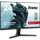iiyama G-Master Red Eagle G2470HSU-B1 24" Gaming Monitor Zwart, HDMI, DisplayPort, 2x USB-A 2.0, 165 Hz