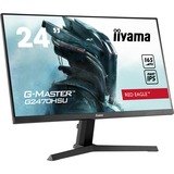 iiyama G-Master Red Eagle G2470HSU-B1 24" Gaming Monitor Zwart, HDMI, DisplayPort, 2x USB-A 2.0, 165 Hz