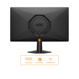 AOC 27G50F 27" gaming monitor Zwart, 1x DisplayPort, 1x HDMI, 180 Hz