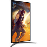 AOC U32G4U 31.5" 4K UHD gaming monitor Zwart, 2x HDMI, 1x DisplayPort, USB-A, USB-B, 160 Hz
