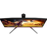 AOC U32G4U 31.5" 4K UHD gaming monitor Zwart, 2x HDMI, 1x DisplayPort, USB-A, USB-B, 160 Hz