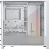 Corsair FRAME 4000D RS ARGB midi tower behuizing Wit | 2x USB-A | 1x USB-C | RGB | Tempered Glass