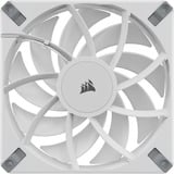 Corsair iCUE AF140 RGB ELITE WHITE case fan Wit, 1 stuk, 4-pins PWM fan-connector