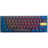 Ducky One 3 Daybreak Mini, toetsenbord Blauw/geel, US lay-out, Cherry MX RGB Brown, RGB leds, PBT Double Shot, hot swap