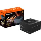 GIGABYTE GP-UD750GM PG5 modulaire 750 watt voeding  Zwart, 1x 12VHPWR, 4x PCIe