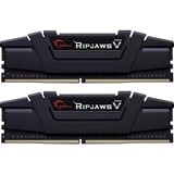 G.Skill 64 GB DDR4-3600 (2x 32 GB) Kit werkgeheugen Zwart, F4-3600C18D-64GVK, Ripjaws V, Intel XMP