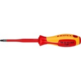 KNIPEX Schroevendraaier (Slim) Plus-Minus PZ2 Rood/geel