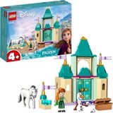 Disney - Frozen - Anna en Olaf Plezier in het kasteel Constructiespeelgoed