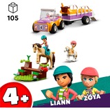 LEGO Friends - Paard en pony aanhangwagen Constructiespeelgoed 42634