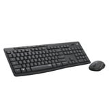 Logitech MK295 Silent draadloze desktopset Zwart, US-International lay-out (QWERTY), 100%