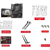 MSI MAG X670E TOMAHAWK WIFI socket AM5 moederbord Zwart, RAID, 2.5 Gb-LAN, Wi-Fi 6E, BT, Sound, ATX