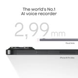 Plaud Note dicteerapparaat Zilver, 64 GB, Bluetooth (BLE 5.2), Wi-Fi (2.4GHz)