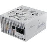 Seasonic VERTEX GX-1000 White Edition, 1000W  voeding  Wit, 1x 12VHPWR, 3x PCIe, kabelmanagement
