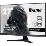 iiyama G-Master Black Hawk G2745QSU-B2 27" gaming monitor Zwart, 100 Hz, HDMI, DisplayPort, USB, Audio, Adaptive Sync