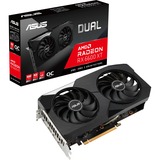 ASUS Radeon RX 6600 XT DUAL OC grafische kaart 1x HDMI, 3x DisplayPort