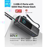 Anker Laptop Power Bank 165W powerbank Grijs, 25.000mAh