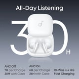 Anker Soundcore Liberty Buds in-ear oortjes Wit