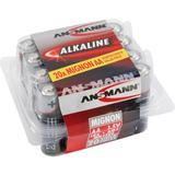 Ansmann Alkaline Red AA batterijen 20x AA (Mignon)