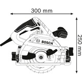 Bosch BOSCH GKS 55+ GCE + FSN           L-BOXX handcirkelzaag Blauw