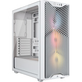 Corsair 3200D RS ARGB White midi tower behuizing Wit | 1x USB-A | 1x USB-C | RGB | Tempered Glass
