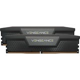 Corsair 32 GB DDR5-5200 Kit werkgeheugen Zwart, CMK32GX5M2B5200C40, Vengeance, XMP 3.0