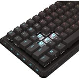 Corsair VANGUARD PRO 96 RGB gaming toetsenbord Zwart, BE lay-out (AZERTY), Corsair MGX Hyperdrive, 96%, Hot-swappable